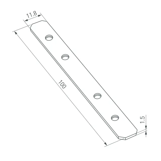 Соединитель профиля COMFORT21-V-FANTOM, ракурс 2