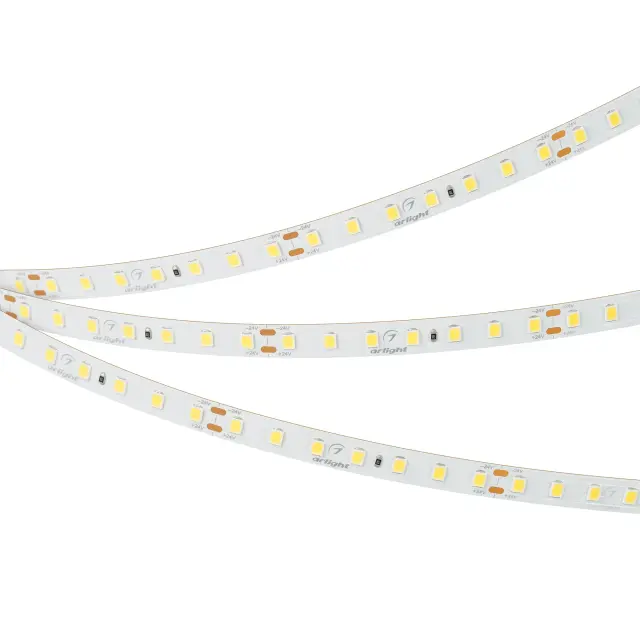 Светодиодная лента UL-A112-8mm 24V White6000 (12 W/m, IP20, 5m), ракурс 3