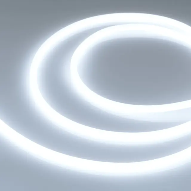 Светодиодная лента герметичная LUNA-X960-D8mm 24V White6000 (8 W/m, IP65, 360deg, 5m)