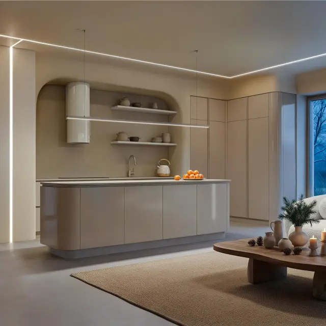 Профиль LINE-2525-2000 ANOD, ракурс 4