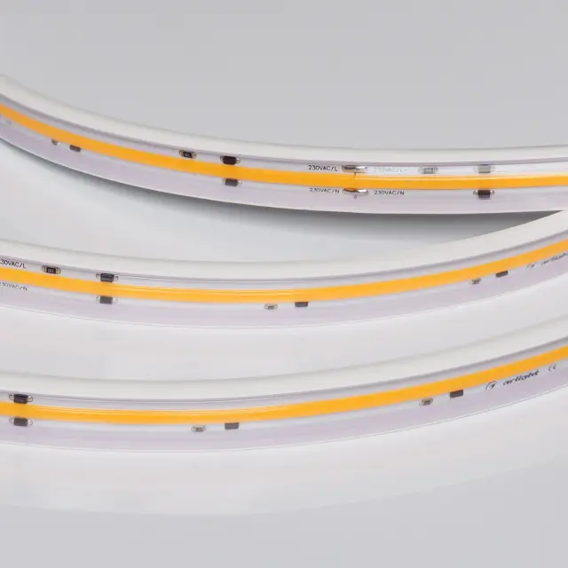 Светодиодная лента герметичная ARL-PV-X720-15mm 230V White6000 (14 W/m, IP65, 30m), ракурс 2