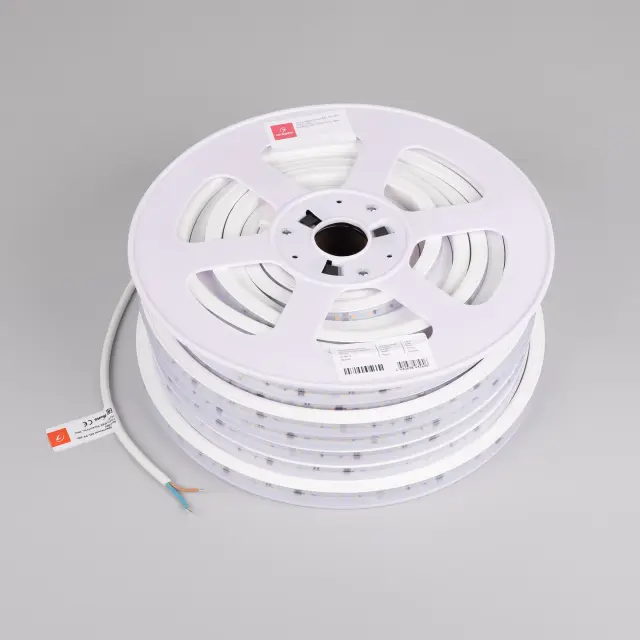Светодиодная лента герметичная ARL-PV-A84-17mm 230V Warm3000 (14 W/m, IP65, FlickerFree, 30m), ракурс 3