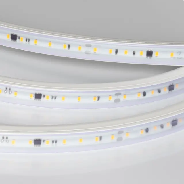 Светодиодная лента герметичная ARL-PV-A84-17mm 230V Warm3000 (14 W/m, IP65, FlickerFree, 30m), ракурс 4