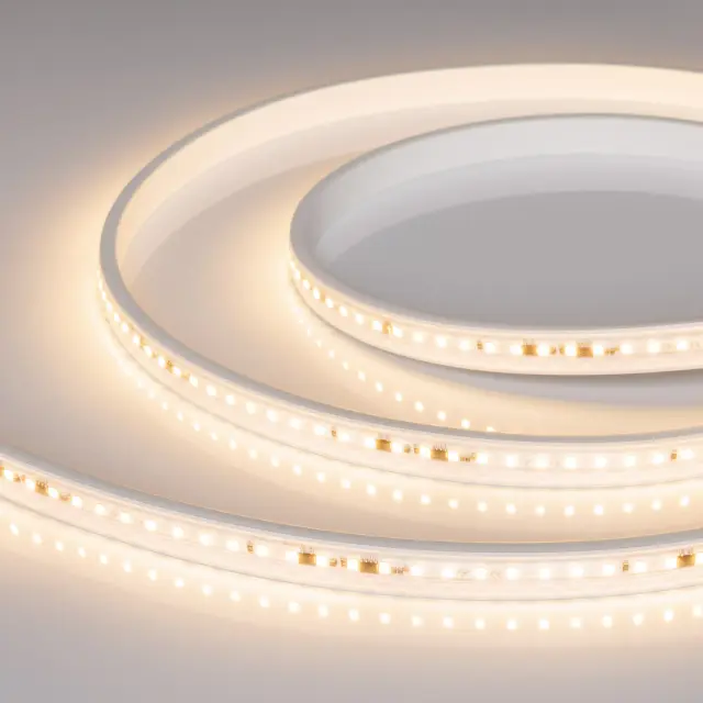 Светодиодная лента герметичная ARL-PV-A120-15mm 230V Warm3000 (15 W/m, IP65, 30m)