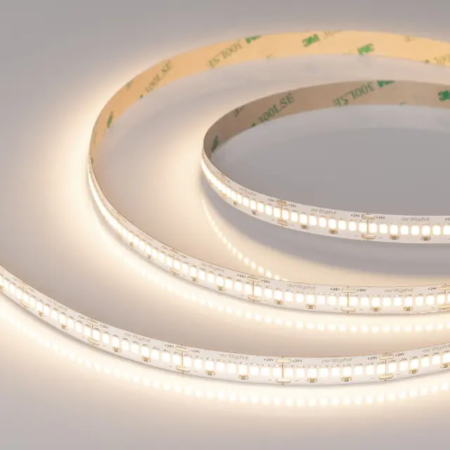 Светодиодная лента ULTRA-A288-10mm 24V Warm3000 (17 W/m, IP20, 5m)