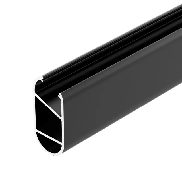 Профиль WARDROBE-1530-2000 ANOD BLACK, ракурс 2