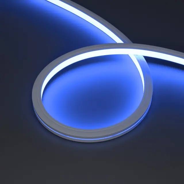 Гибкий неон MOONLIGHT-PRO-TOP-X336-16x16mm 24V RGBW-Warm (12 W/m, IP67, 10m, wire x2), ракурс 5