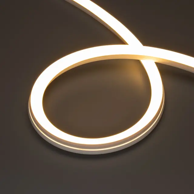 Гибкий неон MOONLIGHT-PRO-SIDE-X336-20x20mm 24V RGBW-Warm (12 W/m, IP67, 10m, wire x2), ракурс 4