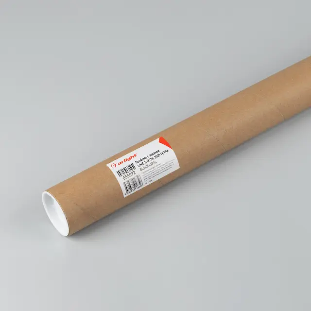 Профиль с экраном LINE-D-3734-2000 TETRA BLACK+OPAL, ракурс 4