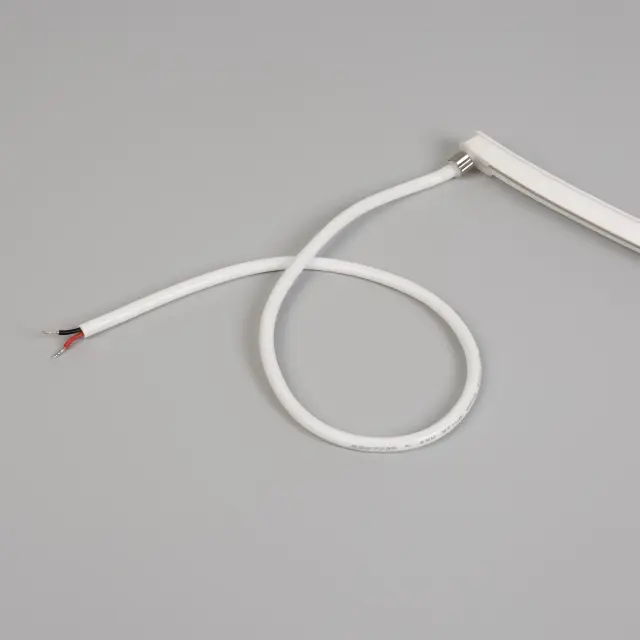 Гибкий неон MOONLIGHT-3D-T-X544-10x10mm 24V Warm3000 (8 W/m, IP67, 5m, wire x1), ракурс 4