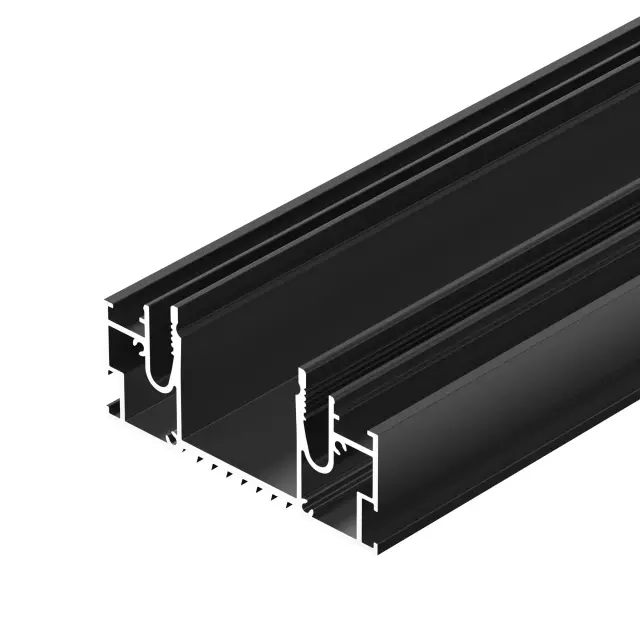 Профиль STRETCH-32-CEIL-CENTER-2000 BLACK, ракурс 3