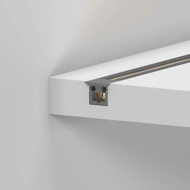 Профиль с экраном SL-MINI-3-H10-F12-2000 IRON GREY, ракурс 5