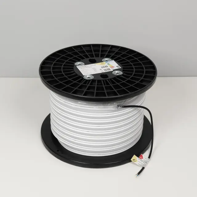 Гибкий неон MOONLIGHT-SIDE-X336-12x24mm 230V Warm2400 (11 W/m, IP65, 50m, wire x1), ракурс 2