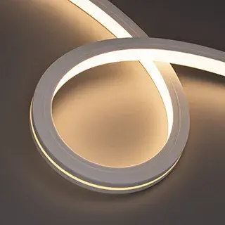 Гибкий неон MOONLIGHT-TOP-X280-20x20mm 24V Warm3000 (10 W/m, IP67, 0,5m, wire x1)