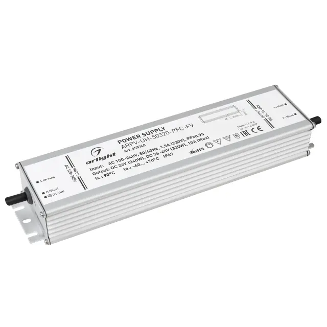 Блок питания ARPV-UH-50320-PFC-FV (24V 240W, 36-48V 320W, 10A)