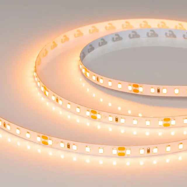 Светодиодная лента UL-A120-8mm 24V Warm1900 (9.6 W/m, IP20, 5m)