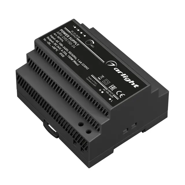 Блок питания ARV-DRS-150-24 (24V, 6.25A, 150W)