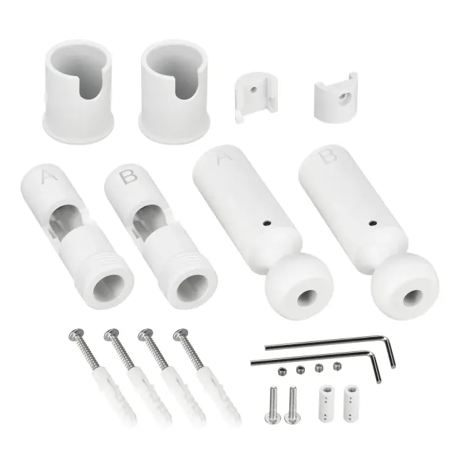 Крепление ARL-WAVE-1815-S-2-ENDCAP White