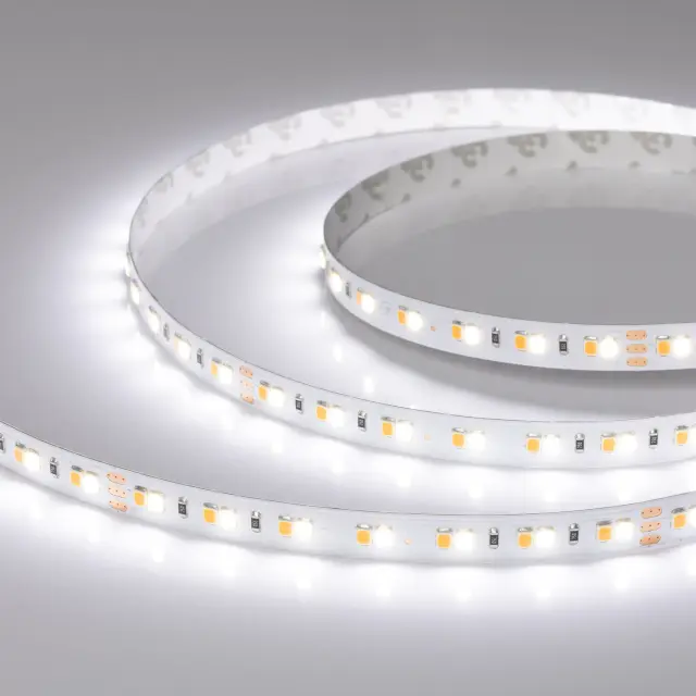 Светодиодная лента UL-A140-10mm 24V White-MIX (15 W/m, IP20, 5m), ракурс 5