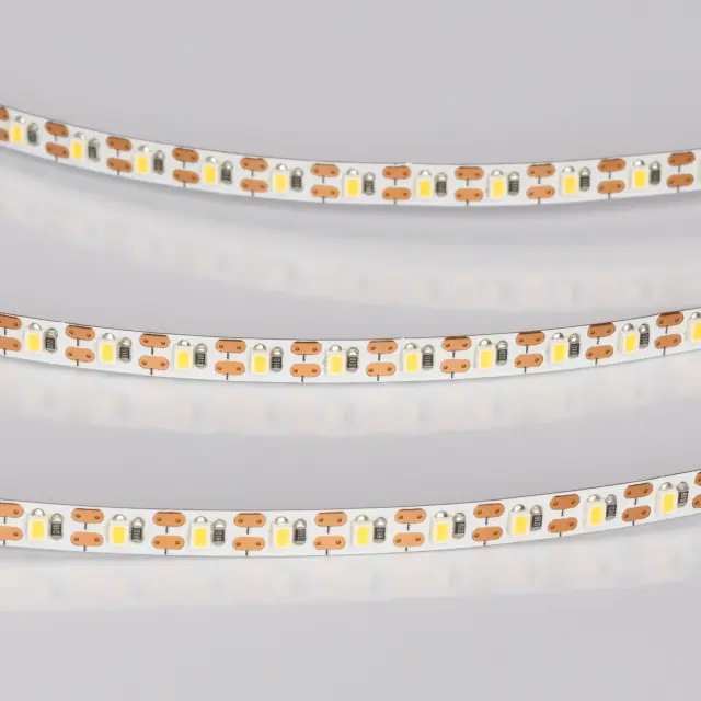 Светодиодная лента FC-M160-4mm 24V Warm2400-CX1 (10 W/m, IP20, 5m), ракурс 4