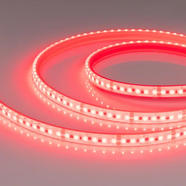 Светодиодная лента герметичная DOT-PFS-X120-12mm 24V RGB (14 W/m, IP68, 5m)