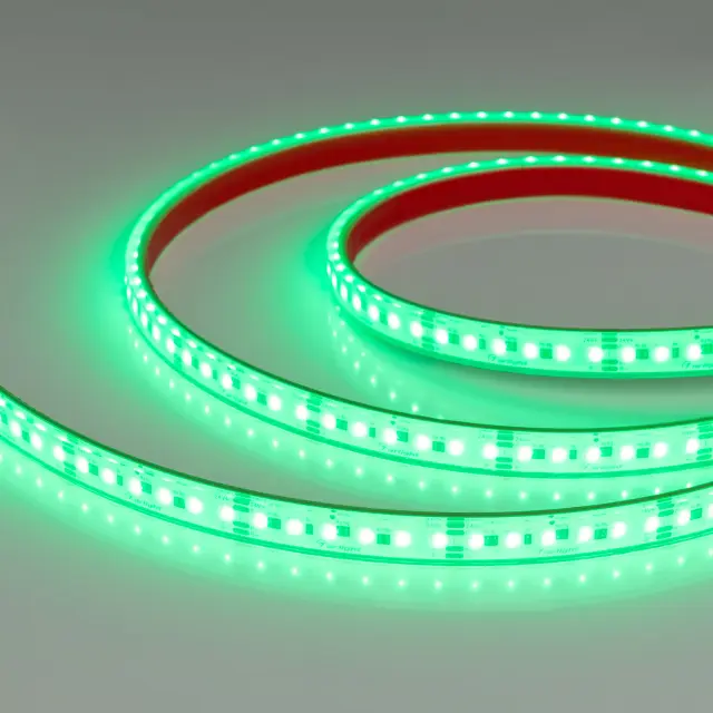 Светодиодная лента герметичная DOT-PFS-X120-12mm 24V RGB (14 W/m, IP68, 5m), ракурс 3
