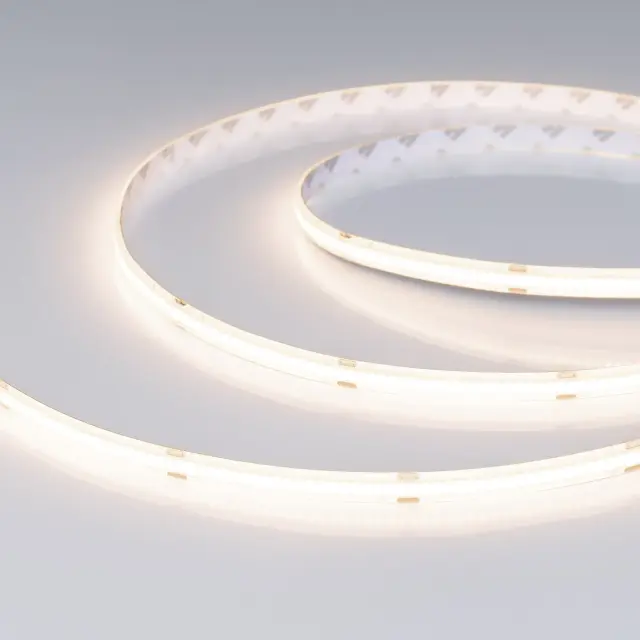 Светодиодная лента герметичная COB-SE-X378-8mm 24V Day4000 (11 W/m, IP65, 5m)