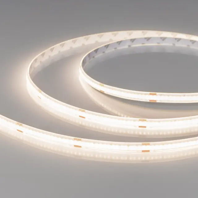Светодиодная лента герметичная COB-SE-X320-8mm 24V Day4000 (8 W/m, IP65, 5m)