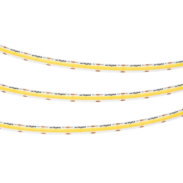 Светодиодная лента COB-X576-10mm 24V White6000 (15 W/m, IP20, 5m), ракурс 3