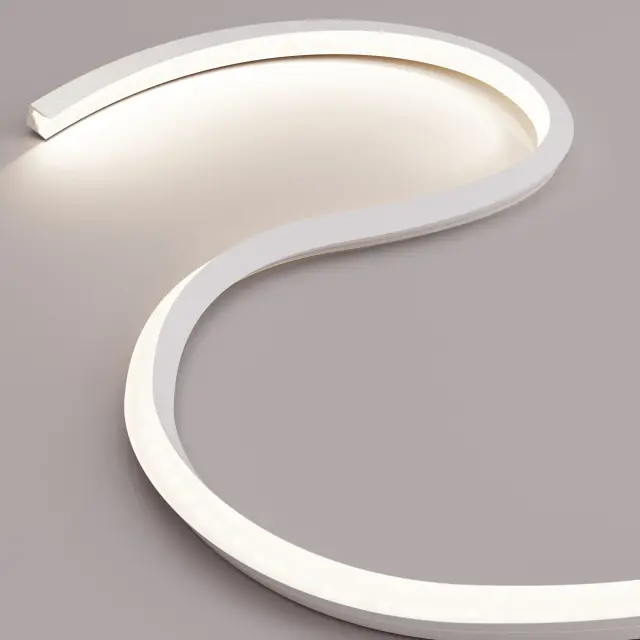 Силиконовый профиль WPH-FLEX-1616-TWIST-S11-5m WHITE, ракурс 6