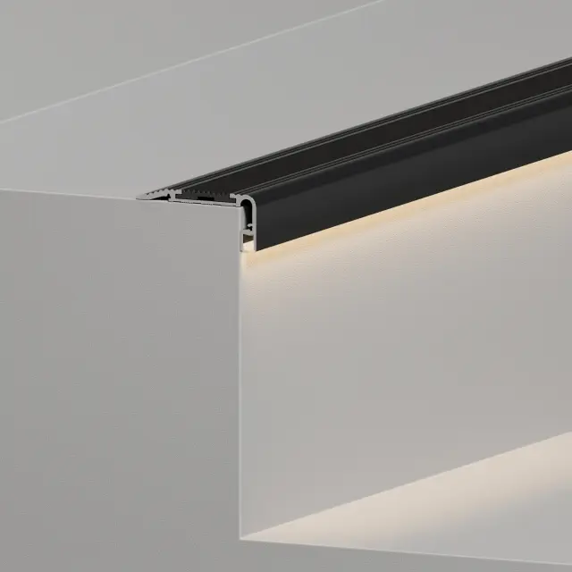 Профиль STAIR-W60-2000 ANOD BLACK, ракурс 5
