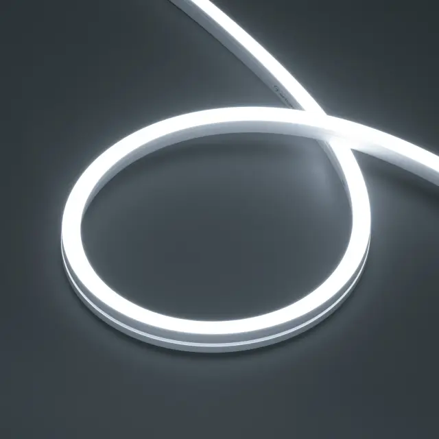 Гибкий неон MOONLIGHT-PRO-SIDE-X320-12x17mm 48V White6000 (10 W/m, IP67, 30m, wire x2)