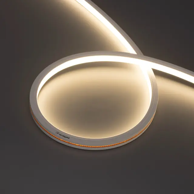Гибкий неон MOONLIGHT-PRO-TOP-X320-13x12mm 48V Day4000 (9.6 W/m, IP67, 30m, wire x2)