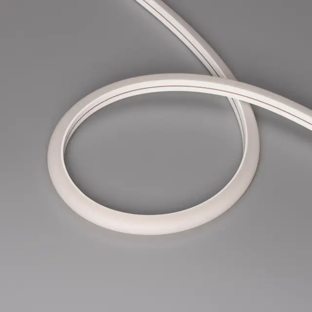 Гибкий неон MOONLIGHT-PRO-TOP-X320-16x15mm 48V White6000 (10 W/m, IP65, 30m, wire x2), ракурс 3
