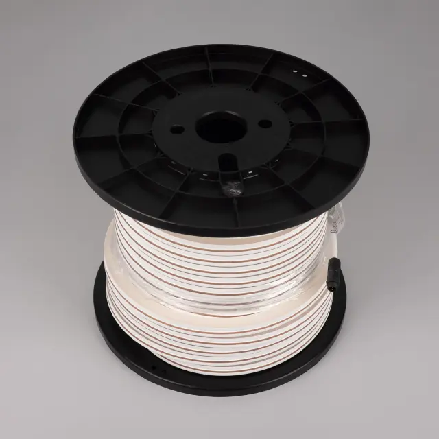 Гибкий неон MOONLIGHT-PRO-SIDE-X320-16x16mm 48V White6000 (10 W/m, IP67, 30m, wire x2), ракурс 2