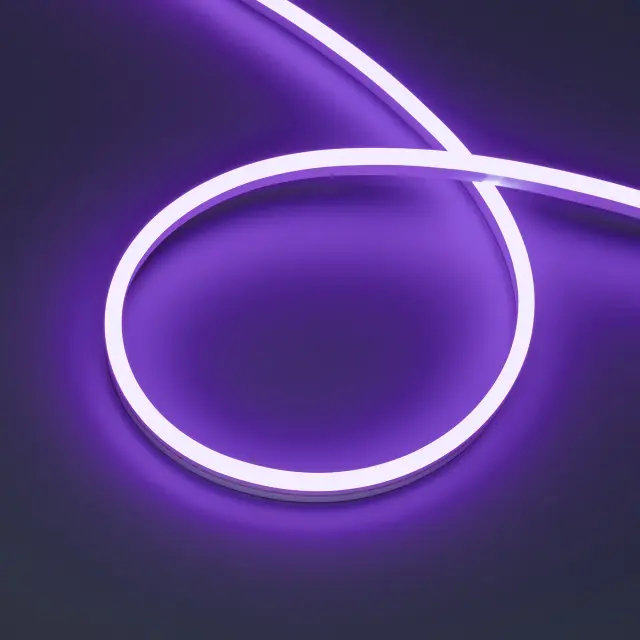 Гибкий неон HALO-SIDE-A168-6x13mm 24V Purple (10 W/m, IP67, 2835, 5m)