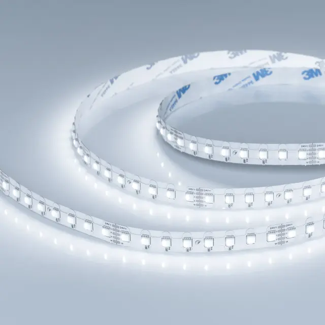 Светодиодная лента RZ-H96-12mm 24V RGBW-White (12 W/m, IP20, 5m), ракурс 4