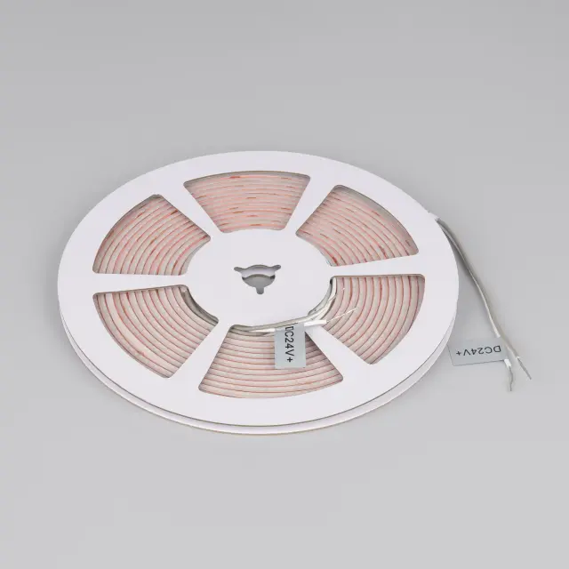 Светодиодная лента герметичная MICROLED-SEW-M320-3mm 24V White6000 (6 W/m, IP65, 5m), ракурс 2