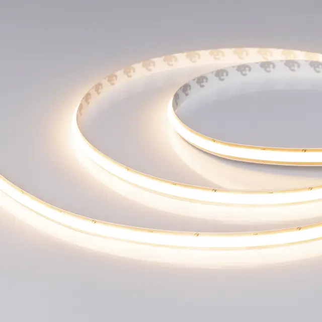 Светодиодная лента SOB-M288-10mm 24V Warm3500 (10 W/m, IP20, 5m)