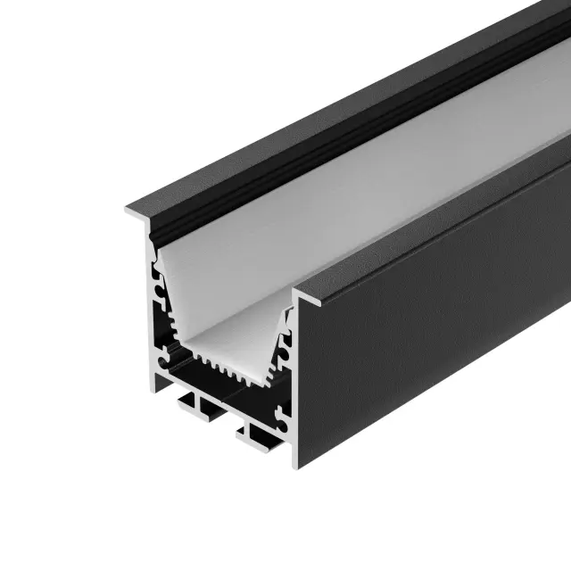 Профиль LINIA45-F-TRAY-2000 BLACK, ракурс 2