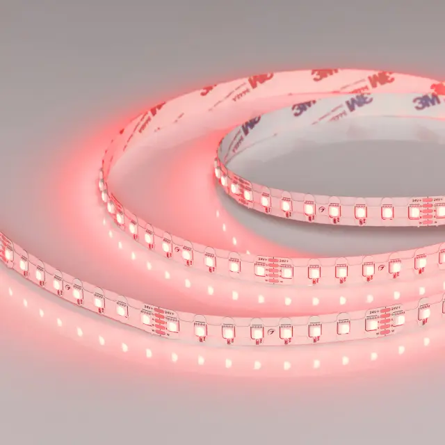 Светодиодная лента герметичная RZ-NANO-H96-12mm 24V RGBW-Day (12 W/m, IP54, 5m)