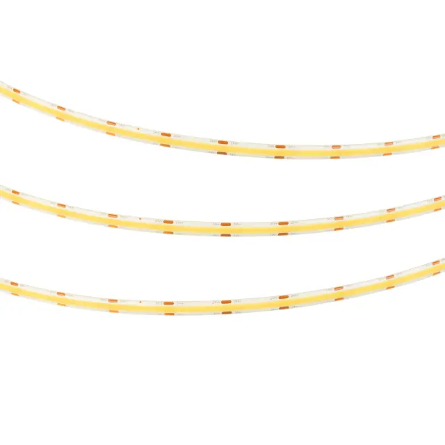 Светодиодная лента герметичная COB-SE-X544-8mm 24V White6000 (11 W/m, IP65, 5m), ракурс 3