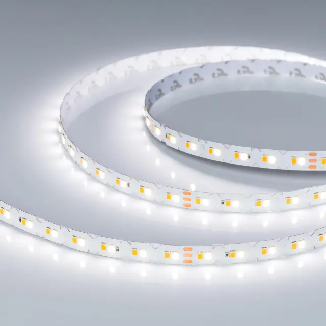 Светодиодная лента RZ-A140-10mm 24V White-MIX (15 W/m, IP20, 5m), ракурс 4