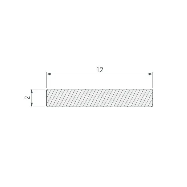 Полоса ARH-W12-3000 WHITE, ракурс 2