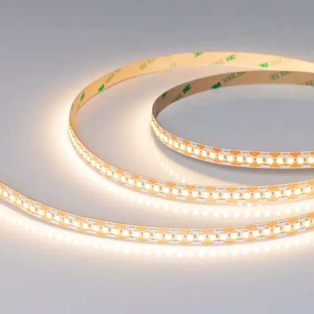 Светодиодная лента UL-A180-10mm 48V Warm3000-CX2 (19 W/m, IP20, 10m)
