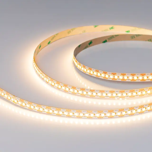 Светодиодная лента UL-A180-10mm 48V Warm2700-CX2 (19 W/m, IP20, 10m)