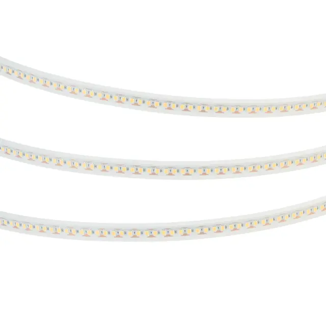 Светодиодная лента герметичная RTW-PS-A180-12mm 48V Warm3500-CX2 (19 W/m, IP67, 10m), ракурс 2