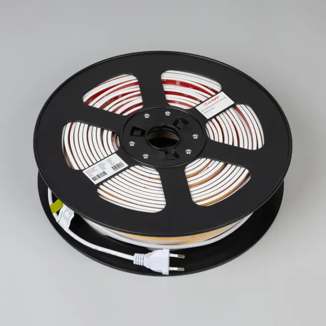 Светодиодная лента герметичная ARL-PS-X296-10mm 230V Warm2700 (12 W/m, IP67, 50m), ракурс 3