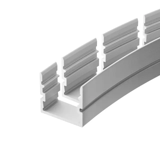 Профиль FANTOM-BENT-W16-SIDE-2000 ANOD, ракурс 2