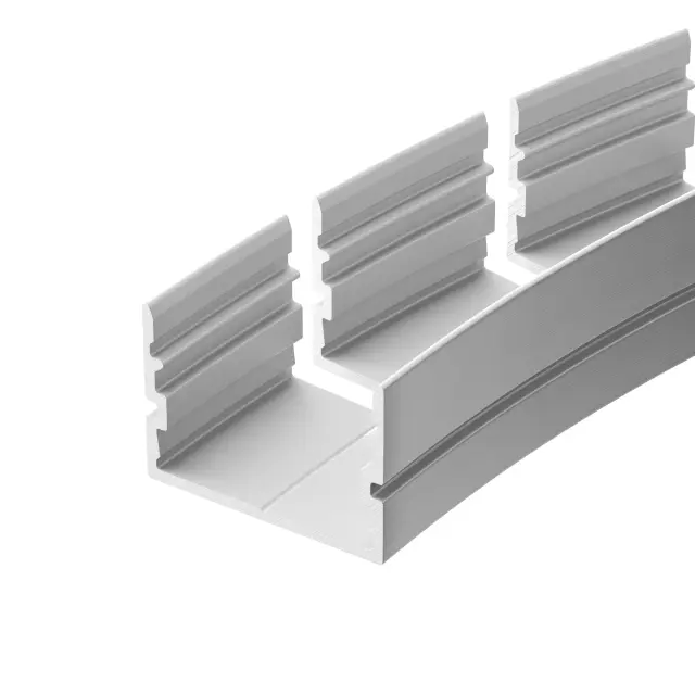 Профиль FANTOM-BENT-W21-SIDE-2000 ANOD, ракурс 2